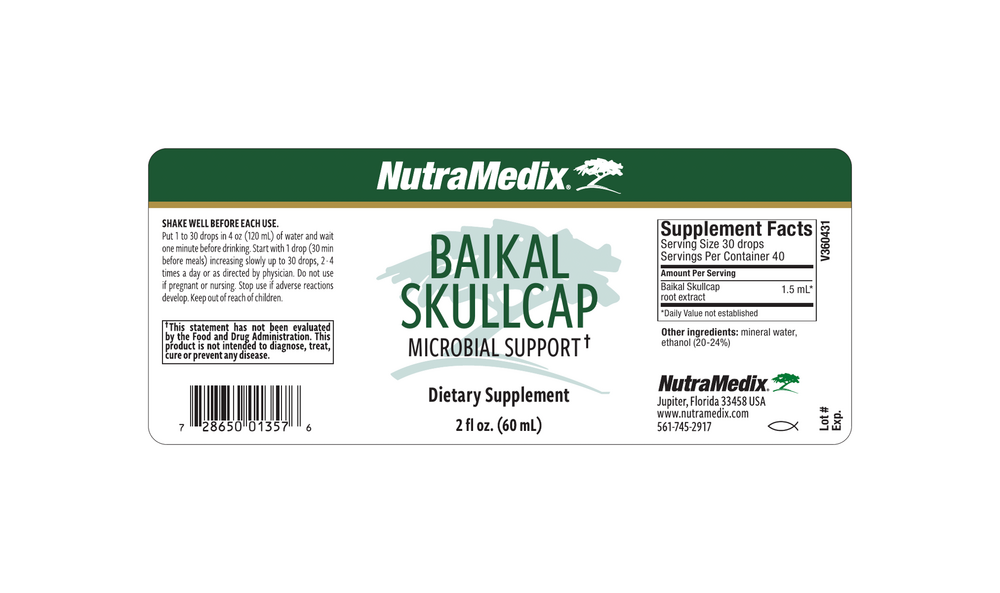 NutraMedix Baikal Skullcap