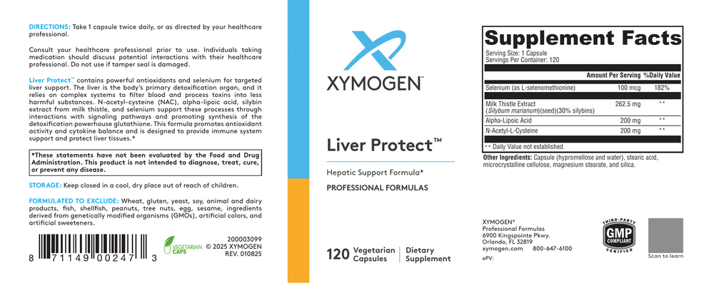 XYMOGEN Liver Protect