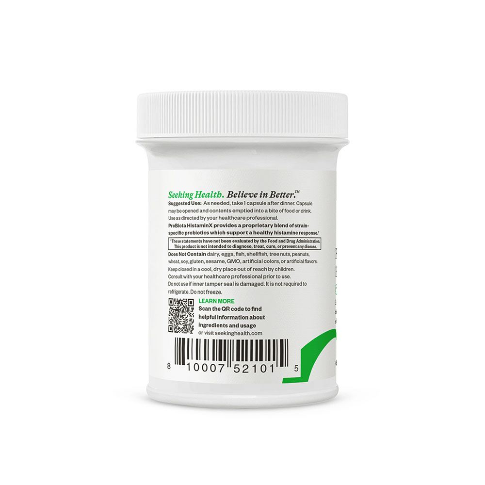 Seeking Health ProBiota HistaminX