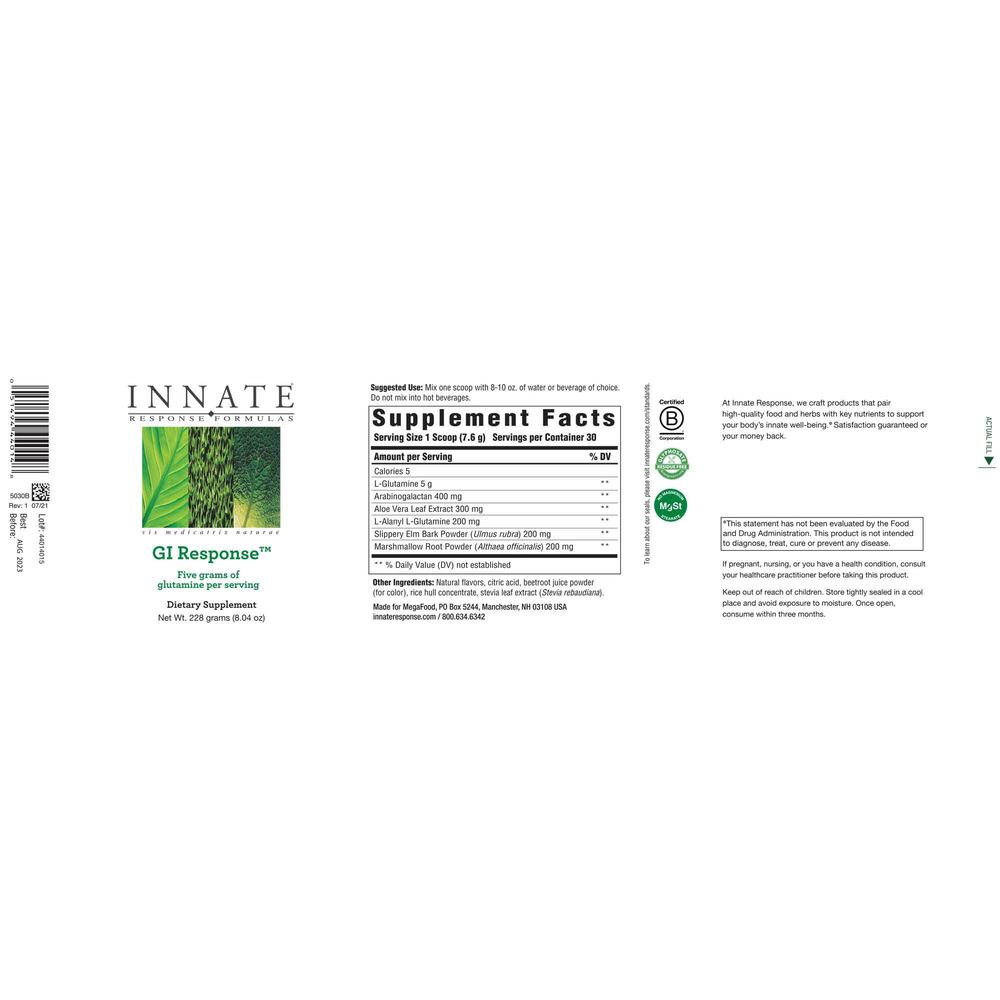 Innate Response GI Response