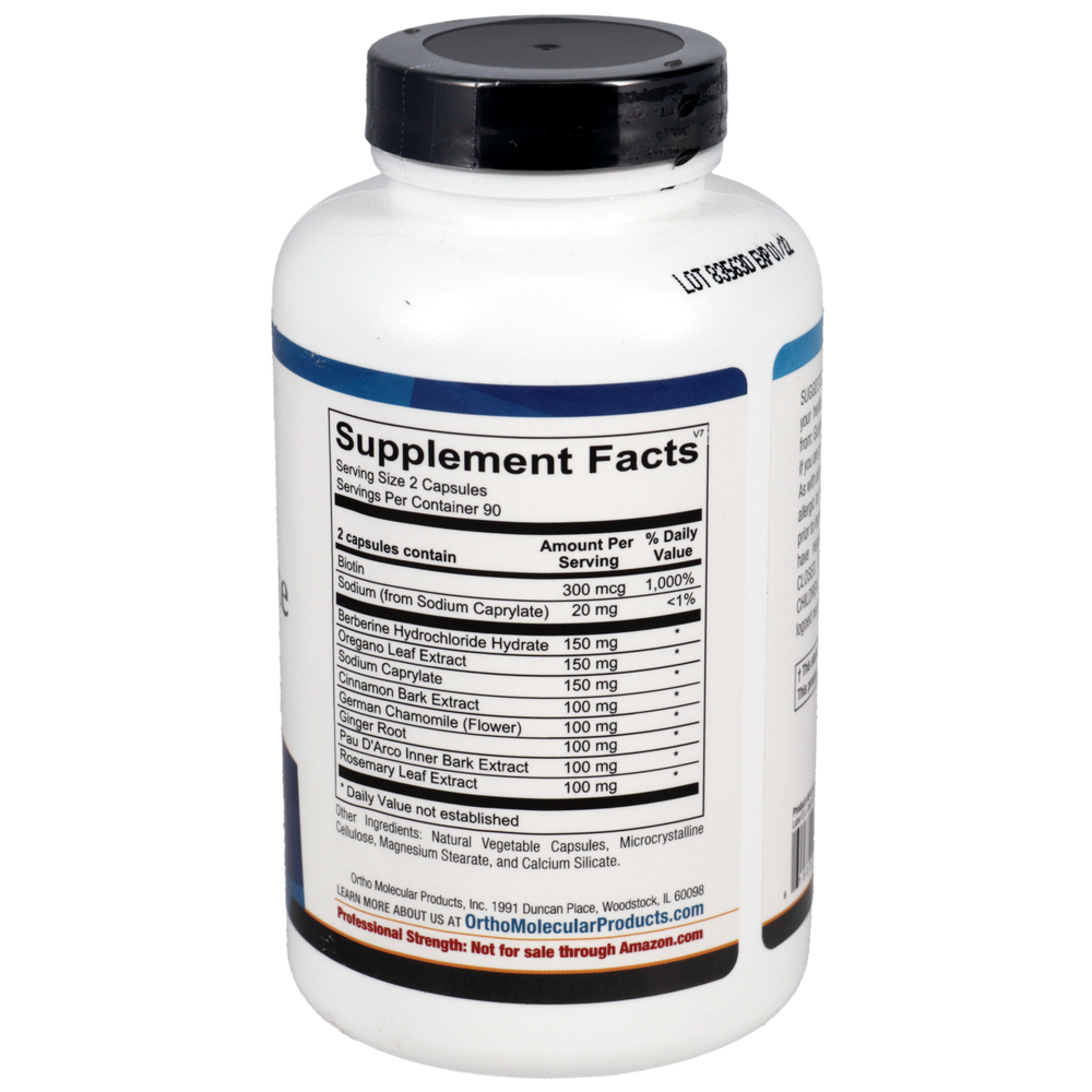 Ortho Molecular Products Candicid Forte