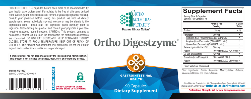 Ortho Molecular Ortho Digestzyme