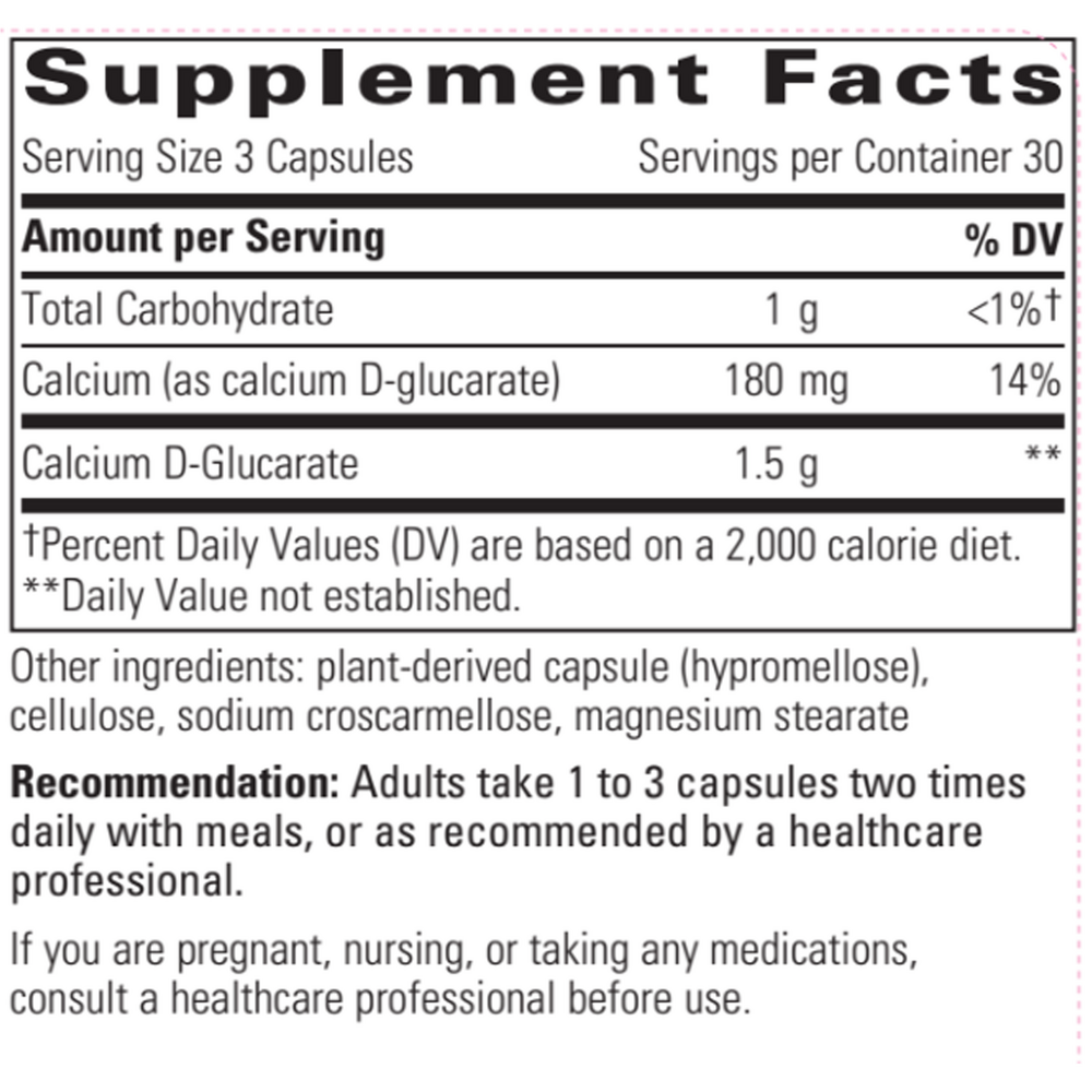 Integrative Therapeutics Calcium D-Glucarate
