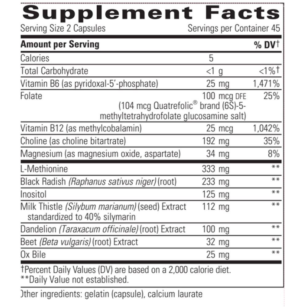 Integrative Therapeutics Lipotropic Complex