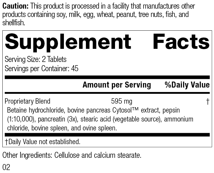 Standard Process Zypan