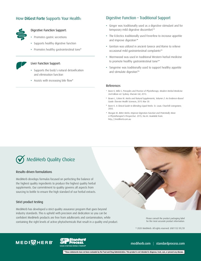 Standard Process DiGest Forte