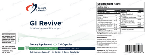 Designs for Health GI Revive