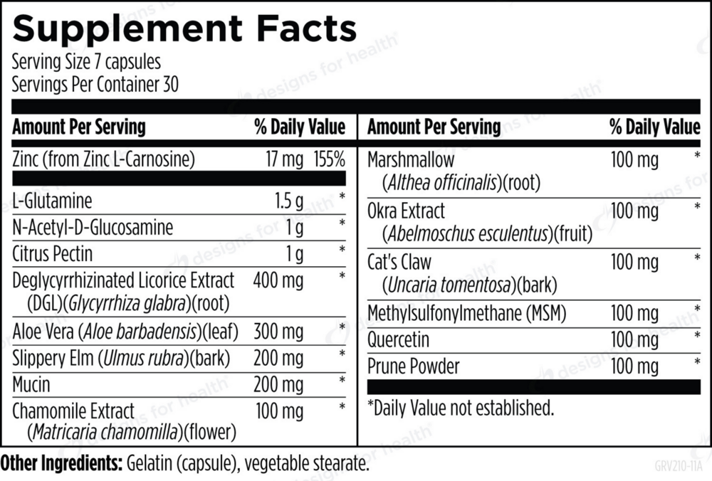Designs for Health GI Revive