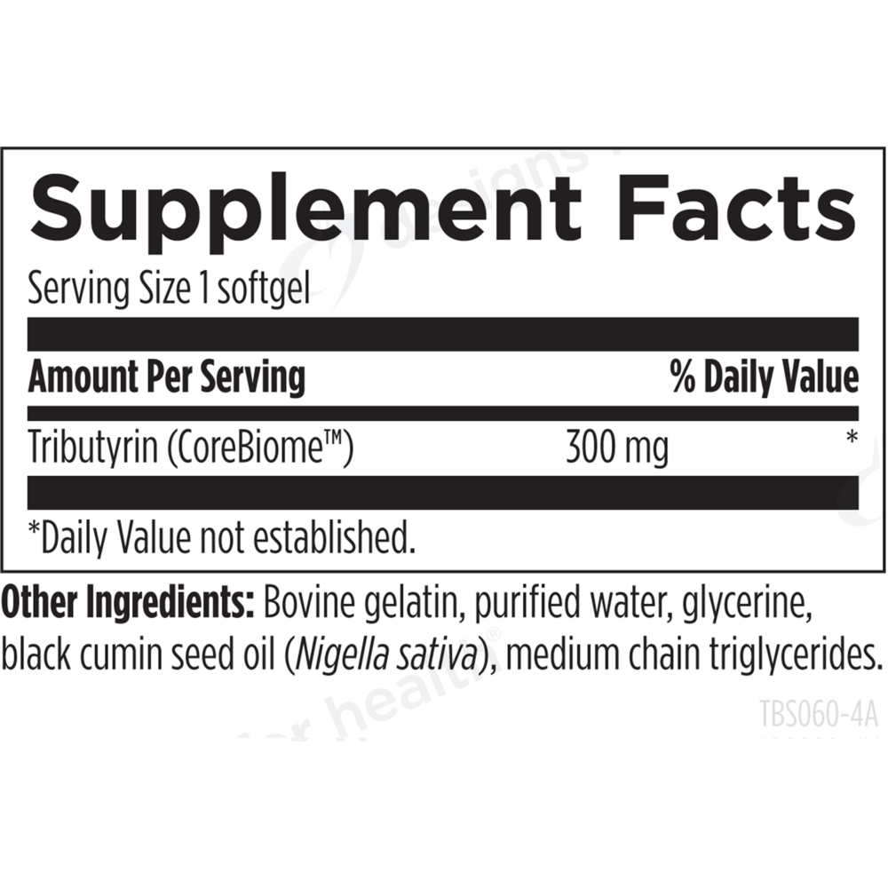 Designs for Health Tri-Butyrin Supreme™