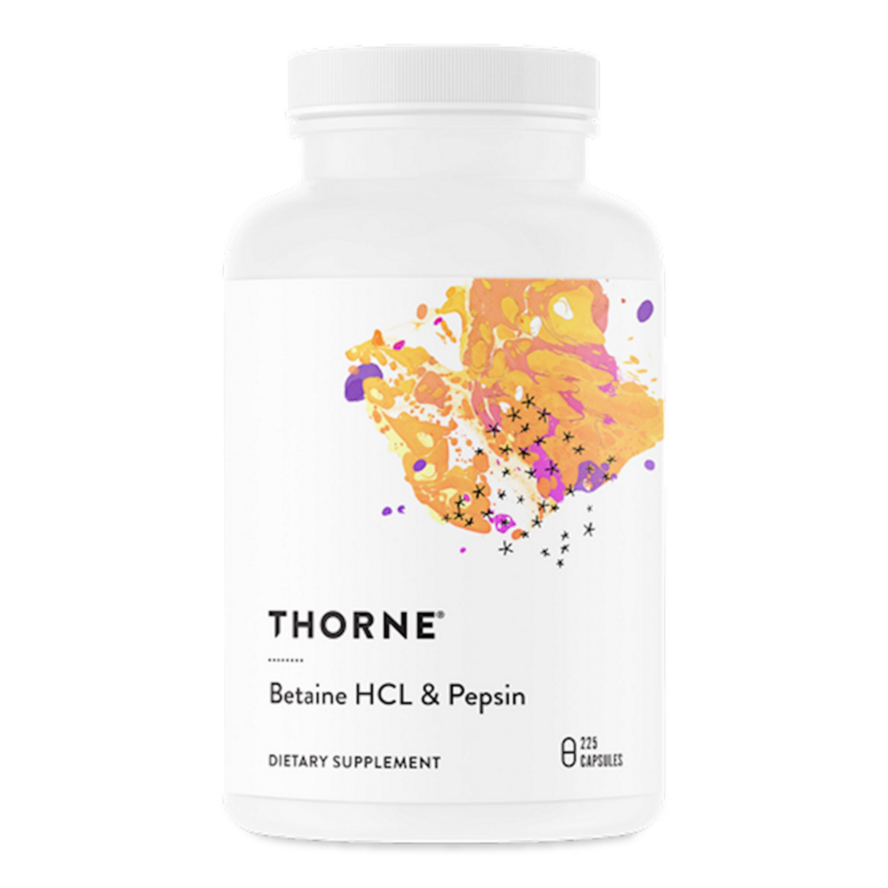 Thorne Betaine HCL & Pepsin
